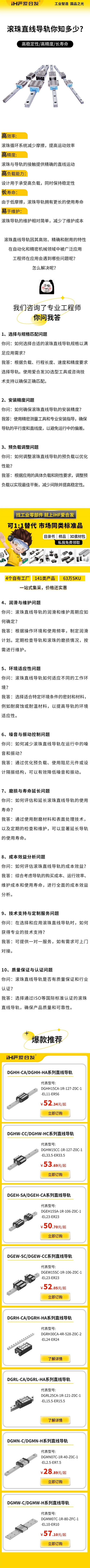 爱合发干货分享：直线导轨你问我答！